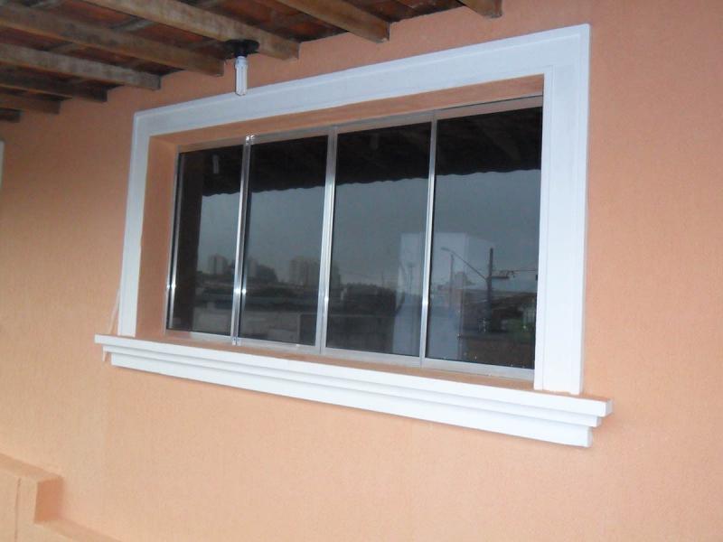 Molduras para janelas e portas externas
